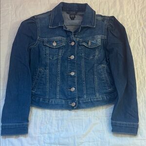 GAP Girls XXL Mid Wash Blue Denim Jacket